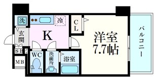 レジデンス神戸レガーロの物件間取画像